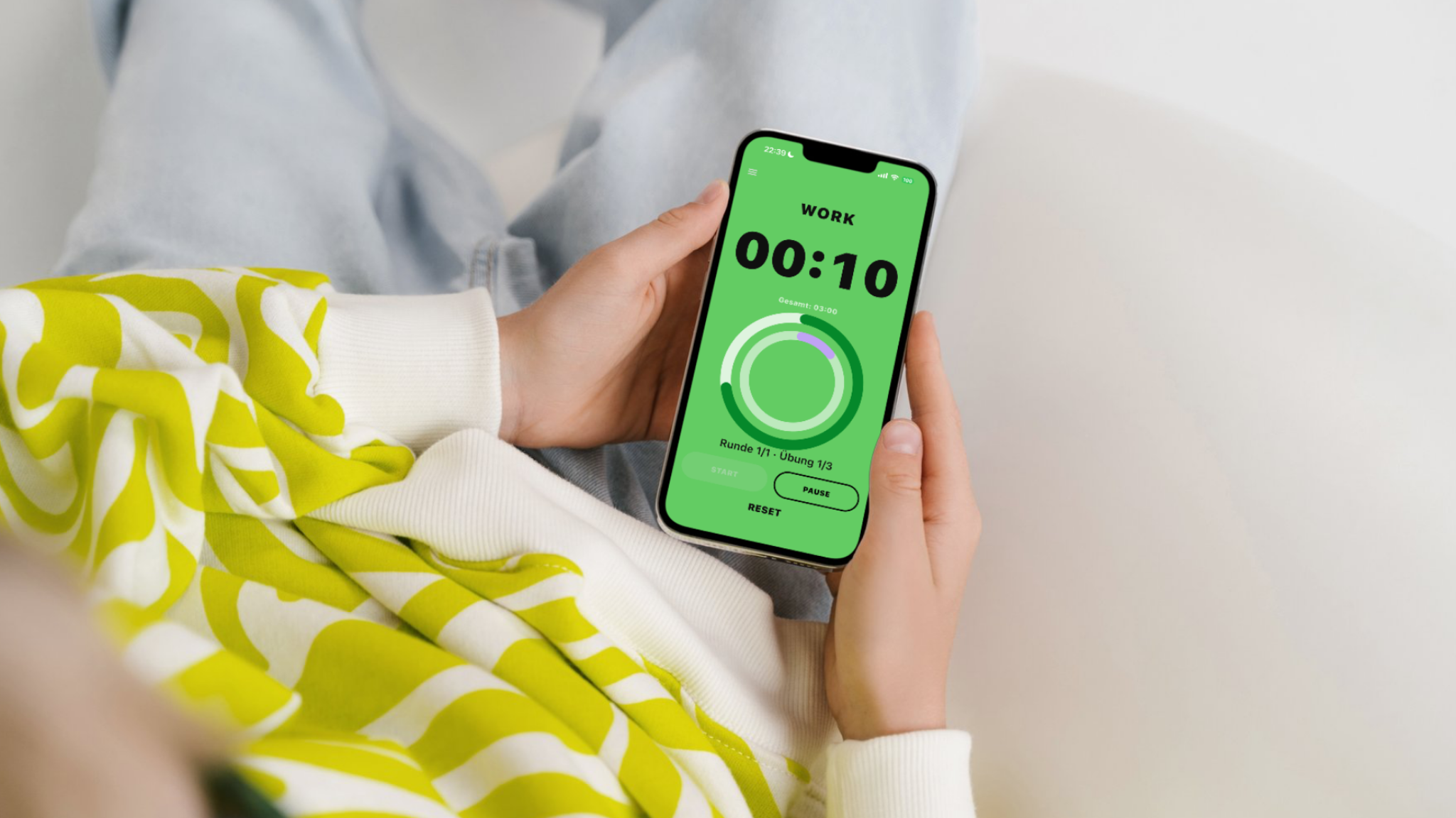 Time2Sweat im Alltag